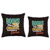 Books The Original Handheld Device Throw Pillow