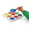 Colorations Plastic Tempera Paint Tray Palette with 8 Paint Cakes