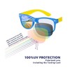 FOURCHEN Toddler Sunglasses, 100% UV Proof Flexible Baby Sunglasses for
