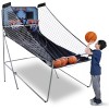 ZENY Indoor Basketball Arcade Game Double Electronic Hoops shot 2