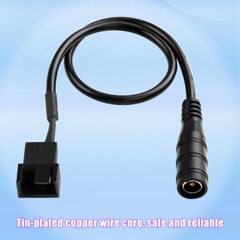 DC5521 to 2510 Female Chassis Channel Fan Conversion Extension Cable 37 cm/14.5 in (Pack of 2)