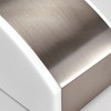 Lindby 'Pacon' (Splash-proof (Modern) in Aluminium Stainless Steel (1 Bulb,