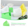 Mikinona 2pcs Triangle Rice Dumpling Molds Mold Rice-Pudding Making for