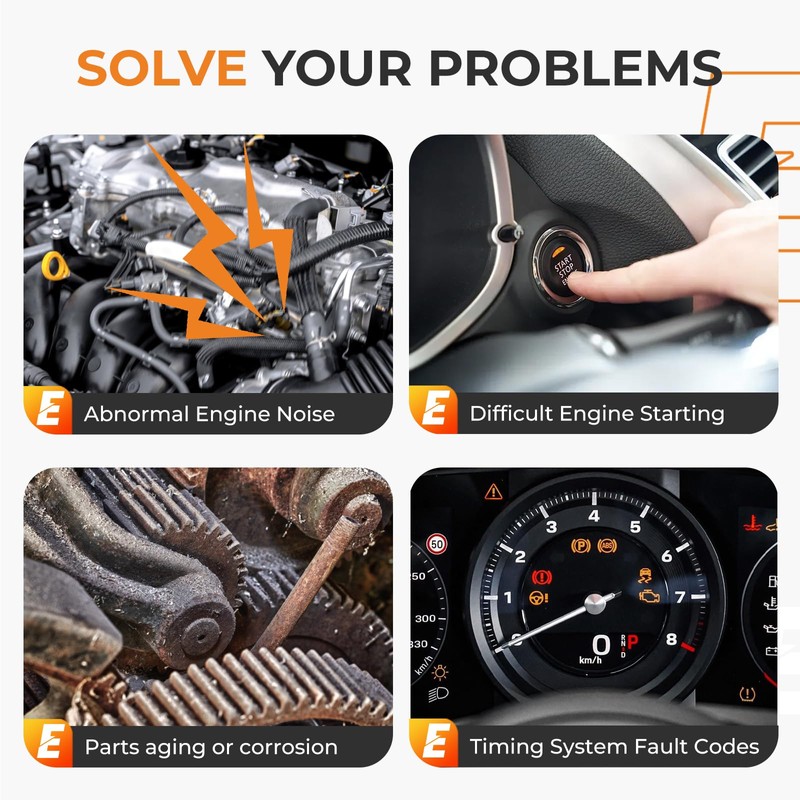 Autoexact Engine Timing Chain Kit w/VVT Sprocket & Tensioner Fit