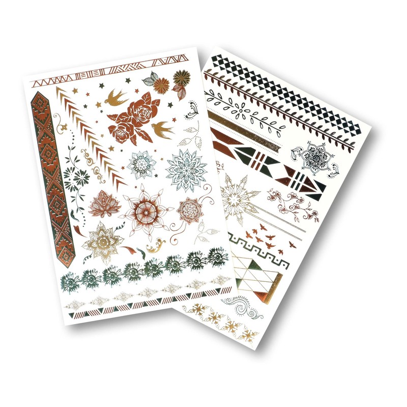 NPW Temporary Tattoos Metallic Wonderland