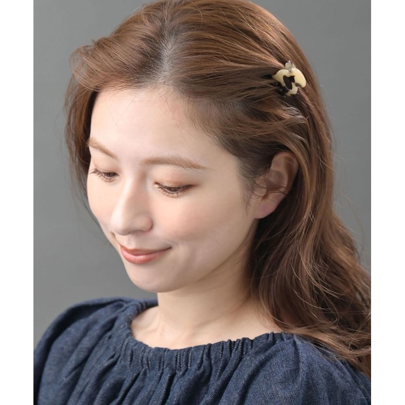 VINGTAINE Tortoise Shell Mini Hair Claw Hair Clip Small Mini