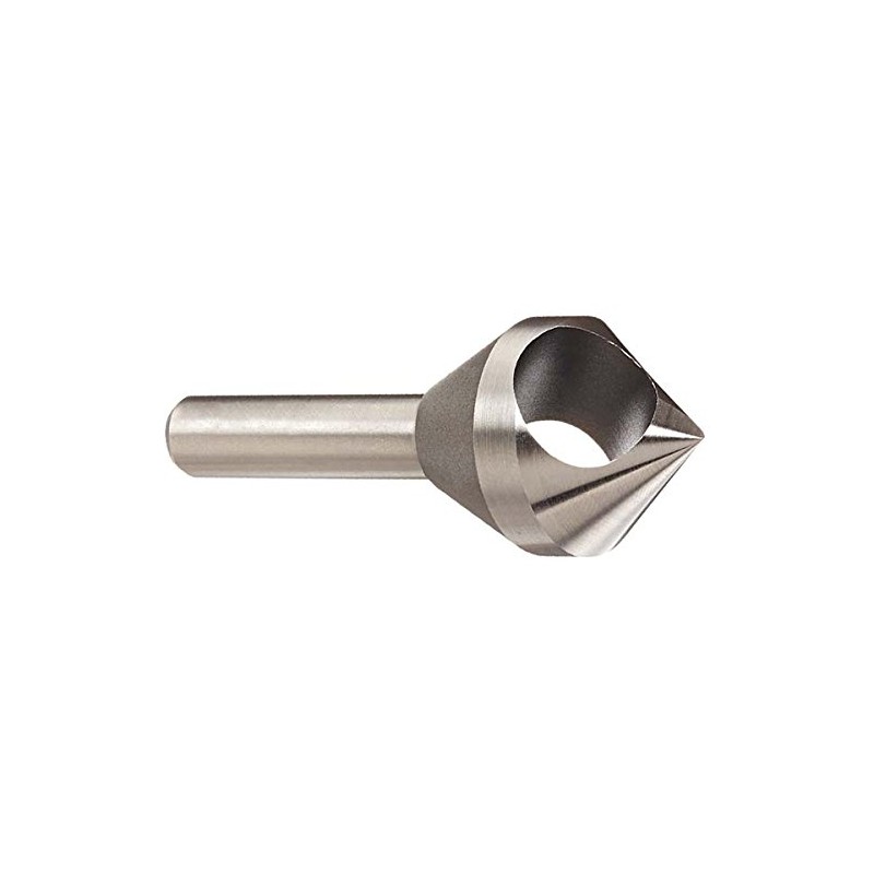 KEO 53512 Cobalt Steel Single-End Countersink, Uncoated (Bright) Finish, 82