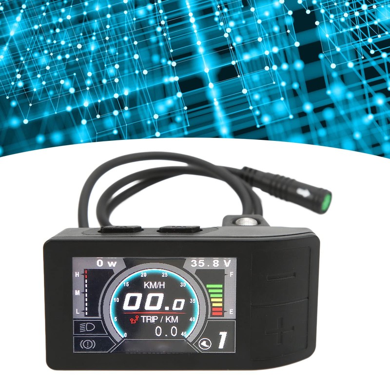 Xunn Ebike Display, 24V-48V LCD Meter, Electric Bike Computer, BBS01/02/HD
