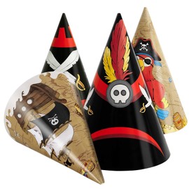 WERNNSAI Birthday Party Hat - Pack of 12 Birthday Party Supplies Cone Hat Headbands Colorful Paper Party Hats for Kids