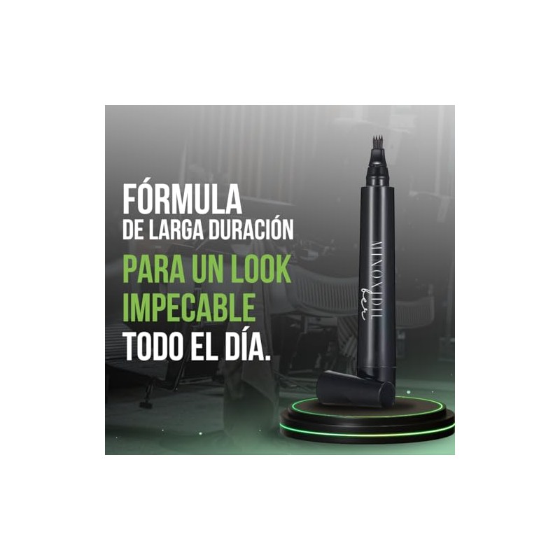 MINOXIDILBER Set de 3 Piezas, Boligrafo para rellenar huecos en