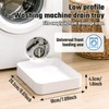 Washing Machine Drain Tray, 4 Piece Set With 2 Guide