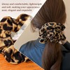 Leopard Print Headband 2 Pieces Silk Hair Bobbles Large Hair