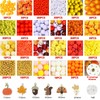 LLchunyun Fall Beads for Bracelets Making Kit, Thanksgiving Clay Beads