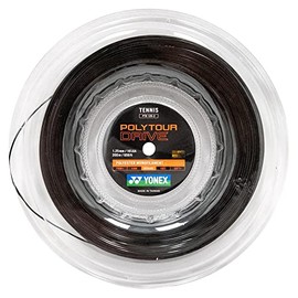 YONEX Poly Tour Drive 125/16L String Reel, Black