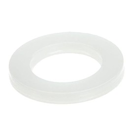 WELANGBN Garden Hose Washer Rubber, Heavy Duty Red Rubber Washer Fit All Standard 3/4 Inch (The Outer Diameter is 25mm, The Inner Diameter is 16mm) Garden Hose Fittings, 30 Packs, White