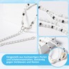 Boho Shell Choker Necklace 2 Pieces White Pearls Shell Chain