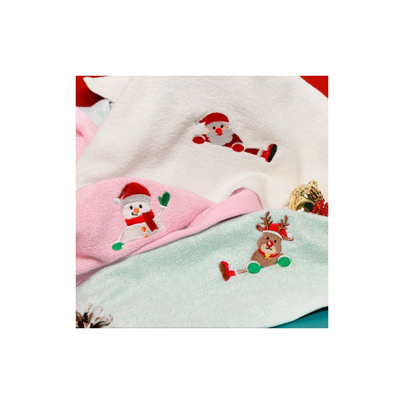 Songwol Towel Christmas Jump 130g 1 sheet face towel commemorative