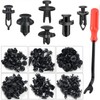SEMIMO 120 Pcs Plastic Car Rivet Clips, 6 Types, Bumper