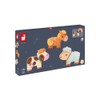 Janod - Funny Farm Animals Magnets - Wooden Magnetic Early