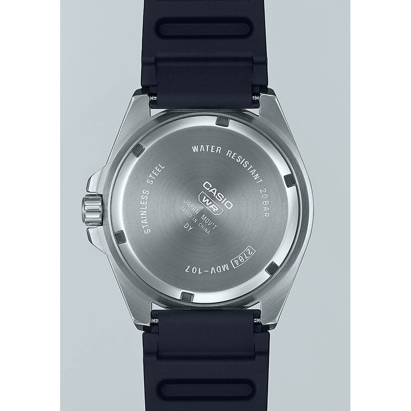 Casio Collection MDV-107 Series Online Limited Edition, blue/red, watch