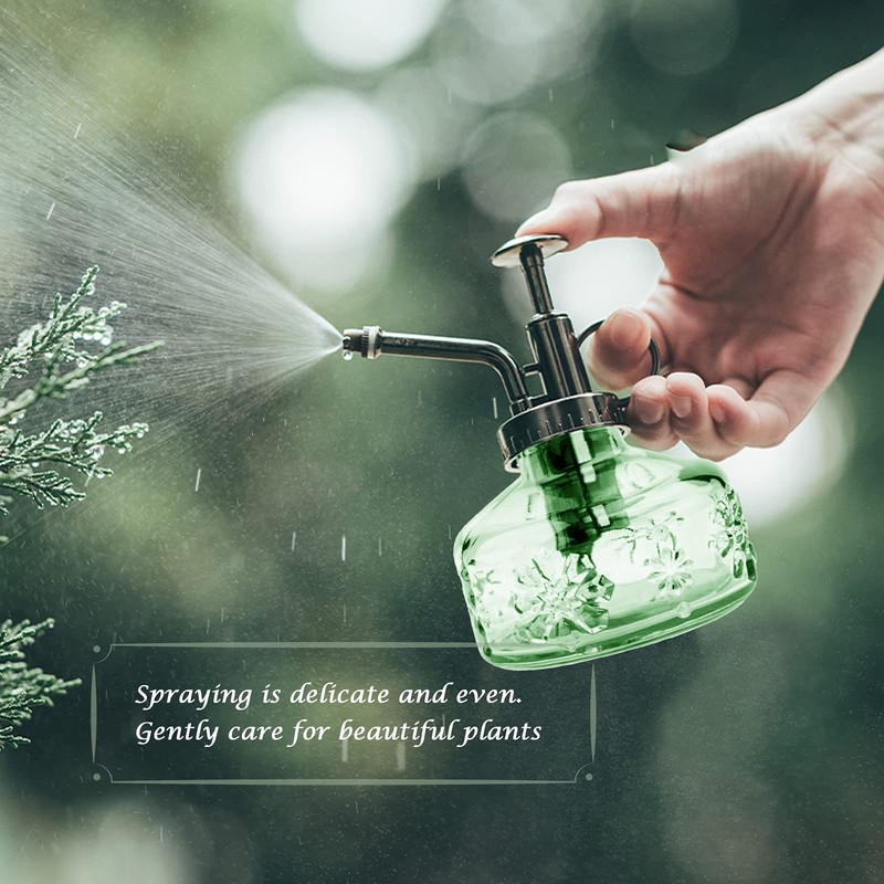 XXXFLOWER Glass Plant Mister Spray Bottle for Indoor Plant Spritzer