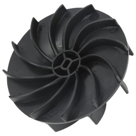 Greensen VAC -Laufrad -Lüfter Langlebiger Schwarzer ABS Ersatz für Elektrogebläse Hohe Effizienz für Handheld Gebläse Geeignet für DIY Enthusiasten