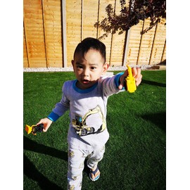 TEDD Boys Pyjamas Excavator Nightwear Cotton Toddler Clothes Kids Sleepwear Winter Long Sleeve Christmas Pjs Sets 2 Piece Outfit Xmas Gift 3-4 Years