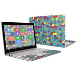 MightySkins Skin Compatible with Asus ZenBook Pro UX501VW 15.6" (2016) wrap Cover Sticker Skins Bright Stones