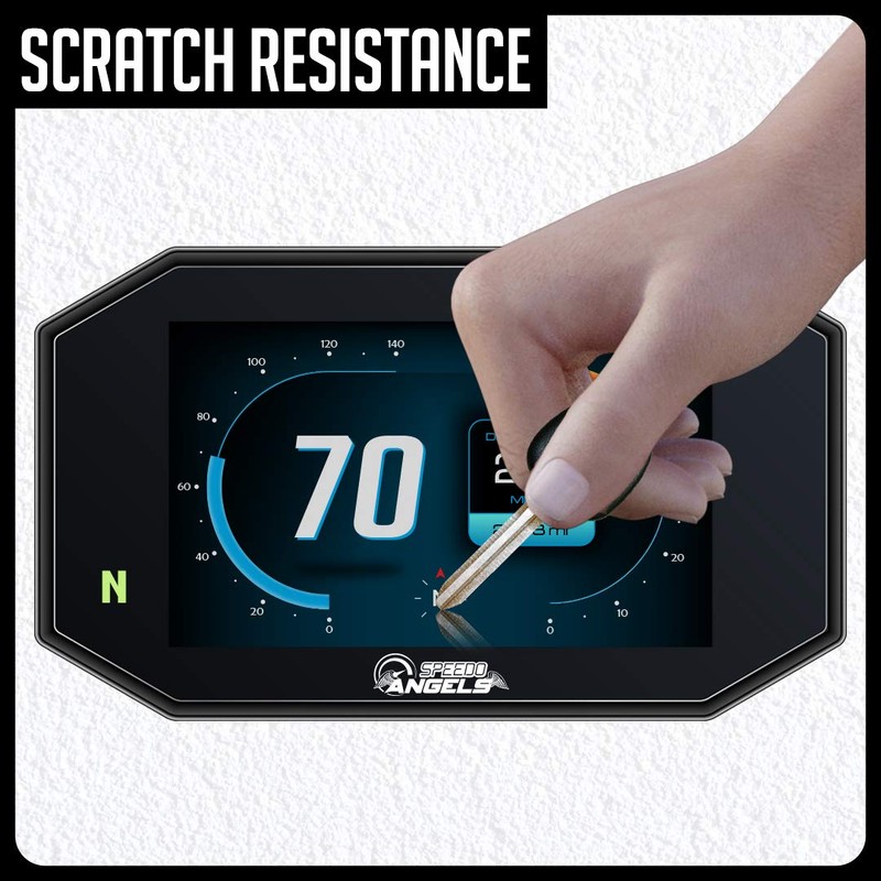 Speedo Angels Displayschutzfolie für SCRAMBLER (2023-) 2 x Ultra Klar