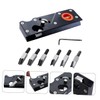 TEHAUX 1 Set Woodworking Chamfer Plane Tool with Extra Blades