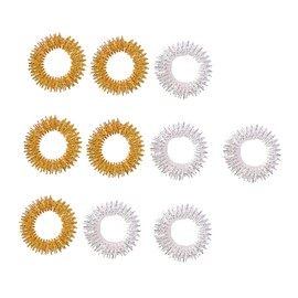 TOVINANNA Finger Massage Rings Set Acupressure Rings for Fidget Toys for Boys and Girls Adults Massaging Fingers Toy