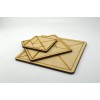 24pzs Material Didáctico Tangram 20cm Madera De Mdf Art3939
