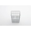 Weis Cutlery Basket Chrome-Plated, Metal Silver, 12 x 12 x