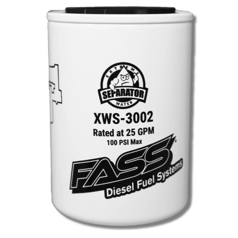 Fass PF-3001 XWS-3002 Replacement Fuel Filter & Water Separator Titanium