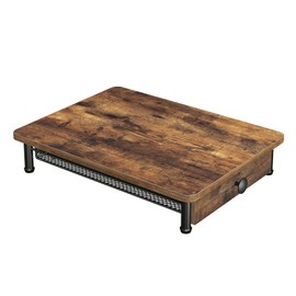 YATINEY Coffee Pod Drawer Holder, Coffee Pod Drawer for K Cup, 35 Capacity Coffee Capsules Storage Organizer, Sliding Mesh Basket, for Home Office, Kitchen, Rustic Brown KH08BRG1