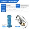 Rope Tightening Tool & Tensioner, 8 Pack Stainless Steel Cord