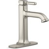 KOHLER Ealing Vibrant Brushed Nickel 1-Handle Single hole/4-in centerset WaterSense