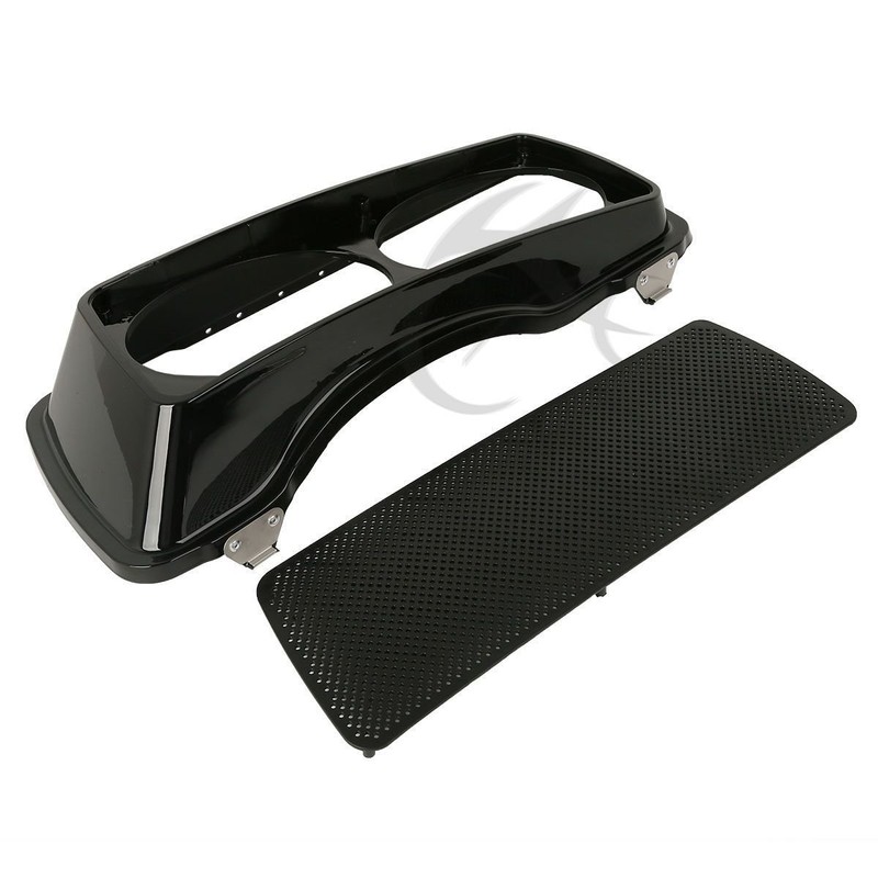XFMT Dual 6x9 Speaker Lids Compatible with Harley Touring Saddlebag
