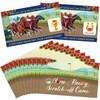 180Pcs Kentucky Horse Derby Scratch Off Cards Racing Game Party