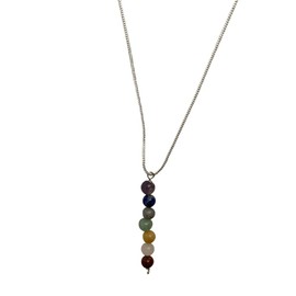 VIE 7 Chakra Gemstone Beads Necklace