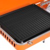 YIYIONCE Propane Gas Grill 2-Burner Portable Propane Griddle Outdoor BBQ