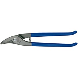 Bessey D214-250 Right Hand Cut Shape Cutting Punch Snips, Blue/Grey