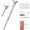 Steel DN Mate 10 Sets Cable Railing Kit Fit for