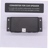 Gatuida 1set Car Audio Converter High to Low Frequency Adapter