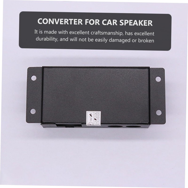 Gatuida 1set Car Audio Converter High to Low Frequency Adapter