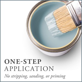 AMY HOWARD AT HOME Chalk-Based One Step Paint for Furniture, Cabinetry, Decor, Finish, and More | No Stripping, Sanding, or Priming | Ultra-Light Base | 32 Ounce | Credenza