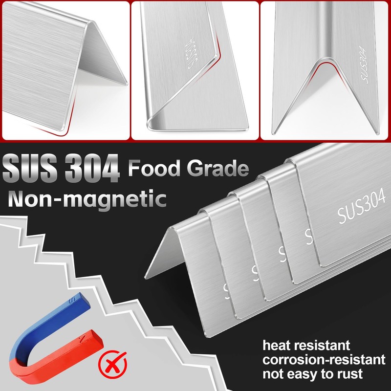 GasSaf 22.5 Flavorizer Bars for Weber Spirit 300 310 320