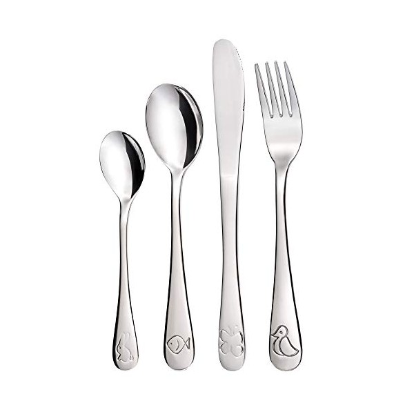 4-pcs. Stainless Steel Children Cutlery Set