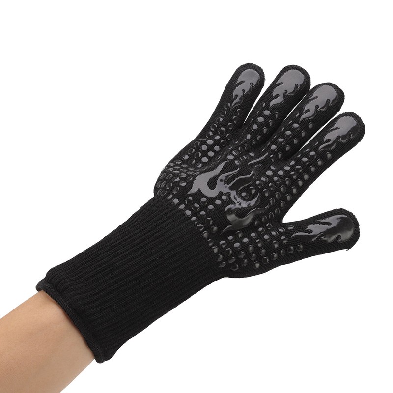 2 Pcs Heat Resistant Gloves Thermal Isolation High Temperature Resistant