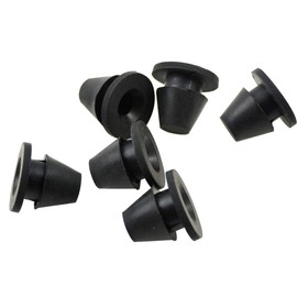 HDBUBALUS Rubber Side Cover Grommets Fit For Harley Touring Glide FLTR FLHX 2008-2019 6 pcs